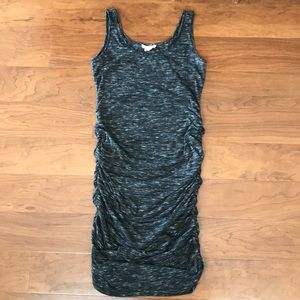 Ingrid and Isabel Ruched maternity tank dress